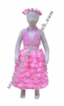 Gaun Pesta Anak - Pink2